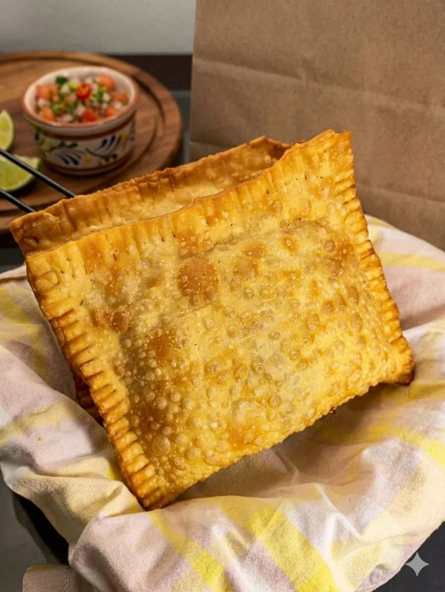 Pastel De Presunto e Queijo