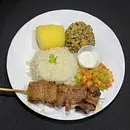 Espeto Completo de Carne com Bacon