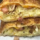 Pastel Bacon com queijo 