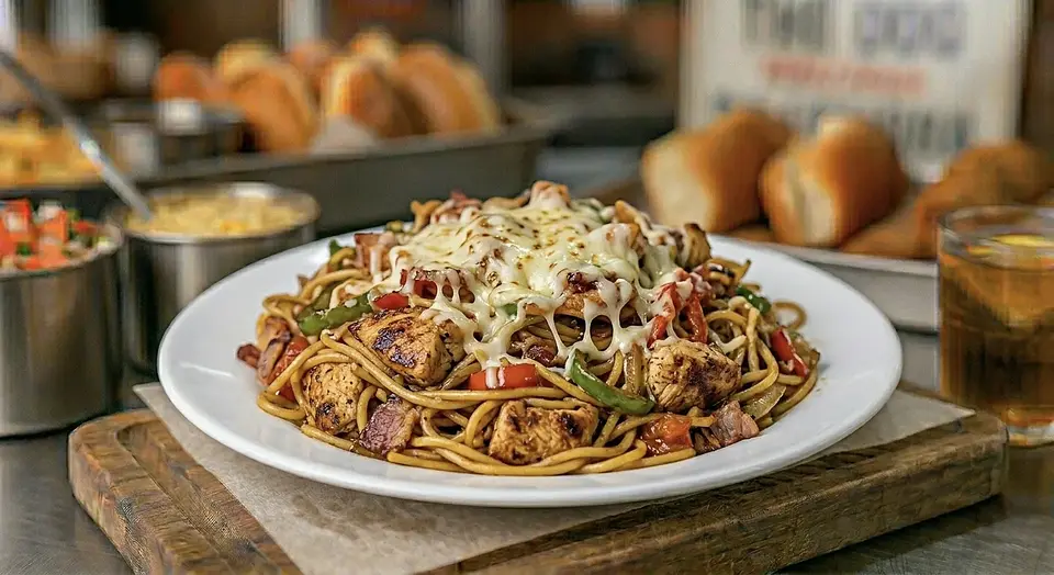 Macarrão na Chapa