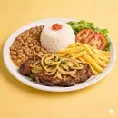 Bife acebolado 