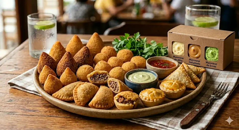 COMBO DE SALGADO ESPECIAL  (M) 