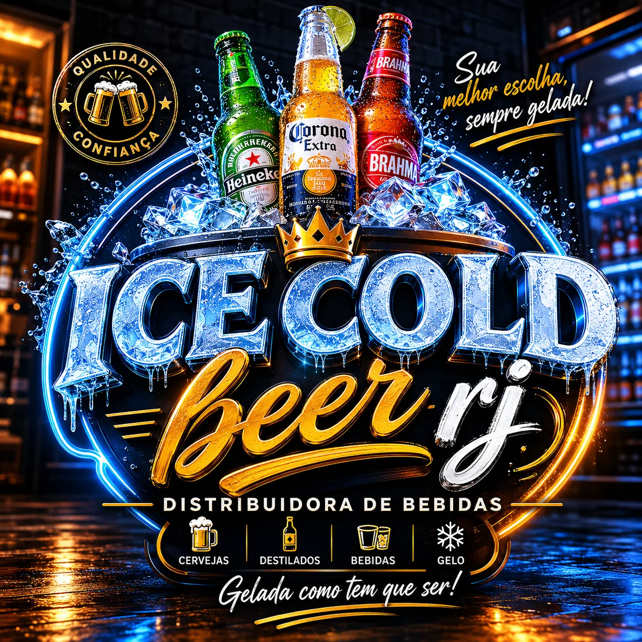 Ice cold beer rj