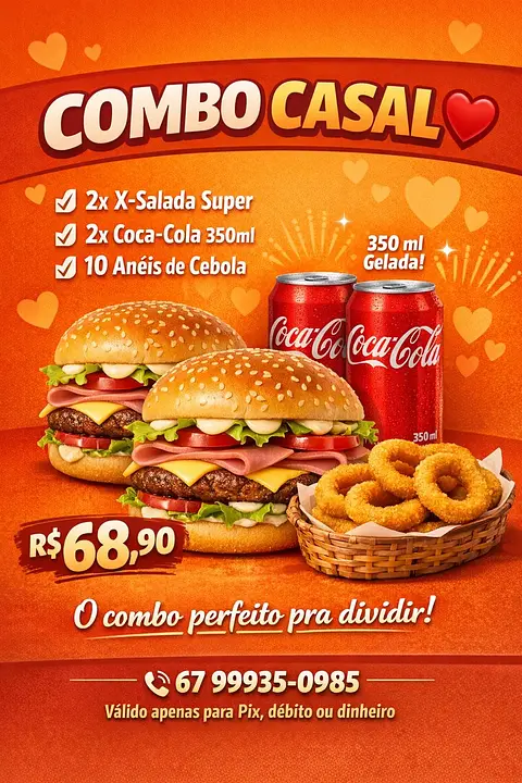 Combo Casal 