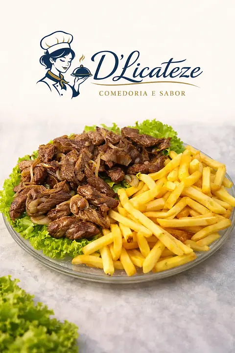FILÉ COM FRITAS 