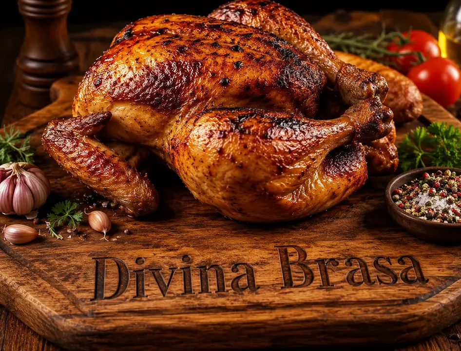 Frango Inteiro na Brasa