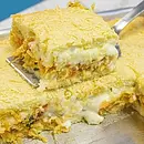 Torta de frango com calabresa 