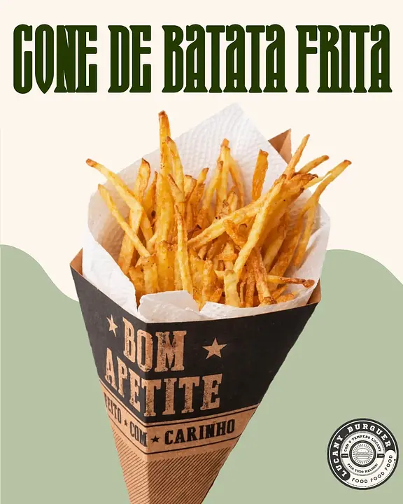CONE DE BATATA EXTRA FINA