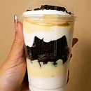 Copo de Ninho com brownie