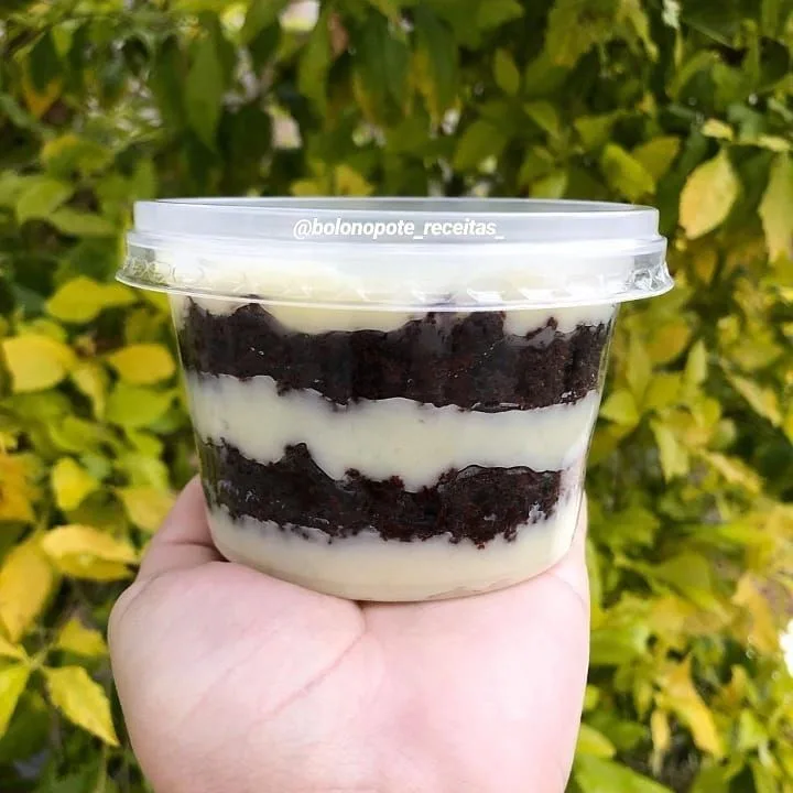 Bolo de pote de prestígio 