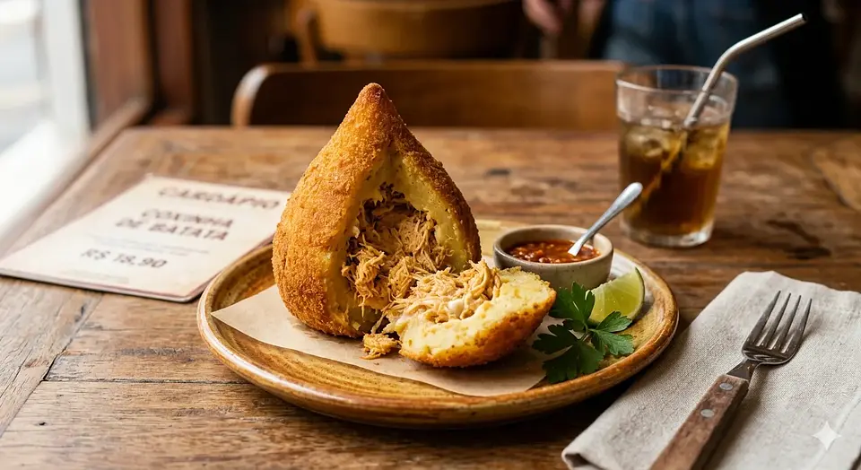 COXINHA (G)  MASSA DE BATATA  -