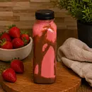 🍓🍫 Mousse de Morango com Chocolate