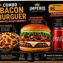 Combo individual bacon burguer