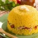 Cuscuz de frango com Catupiry