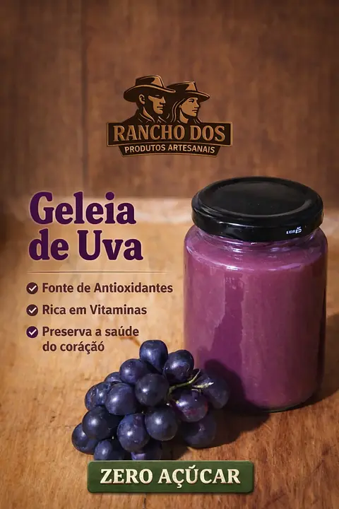 Geleia zero açúcar 