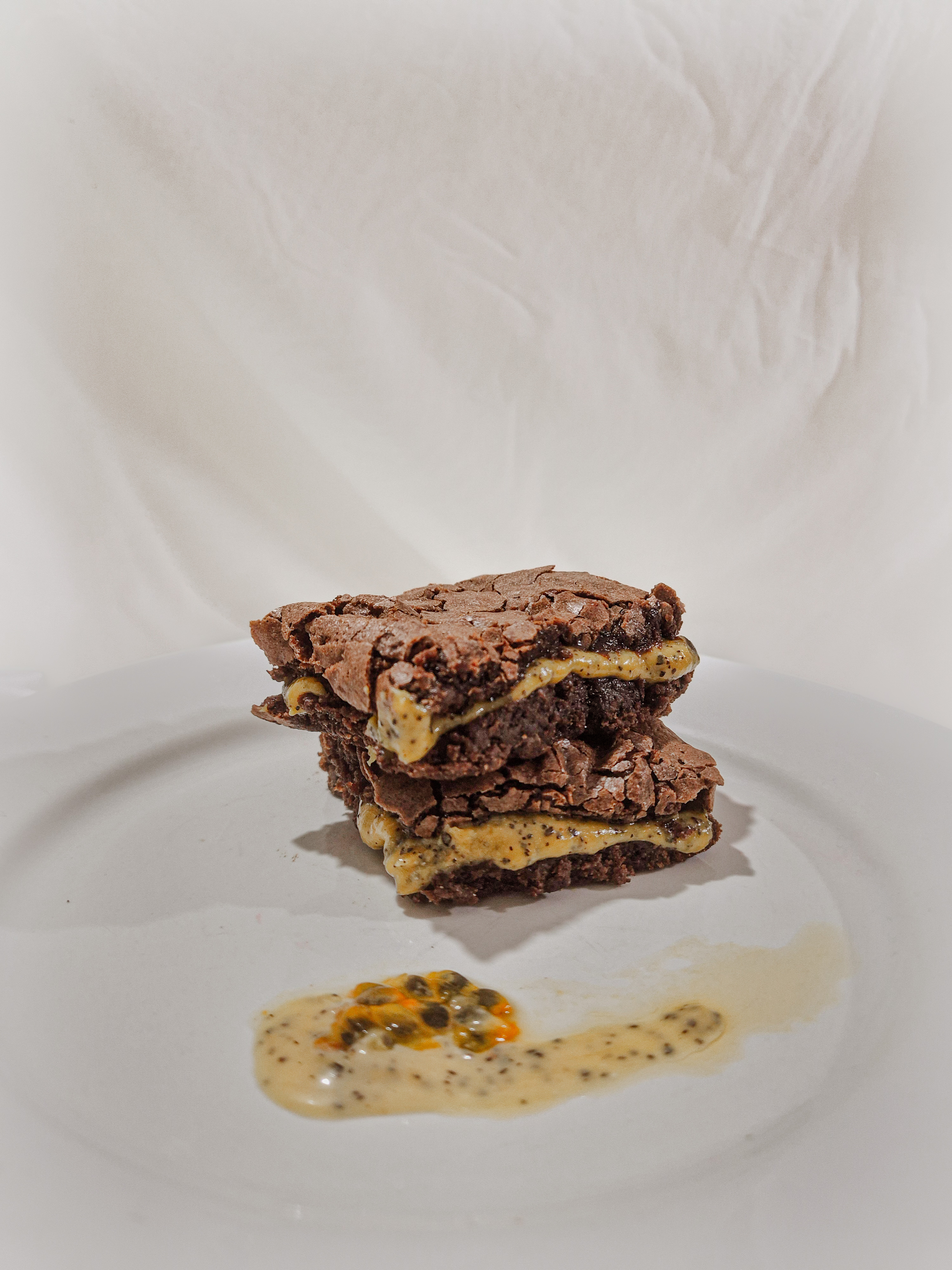 Brownie de maracujá: 