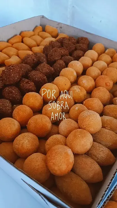 Combo M - 50 Mini Salgados Sortidos 10g 💜✨️ - Cópia