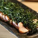 Sashimi com couve crispy 10 peças