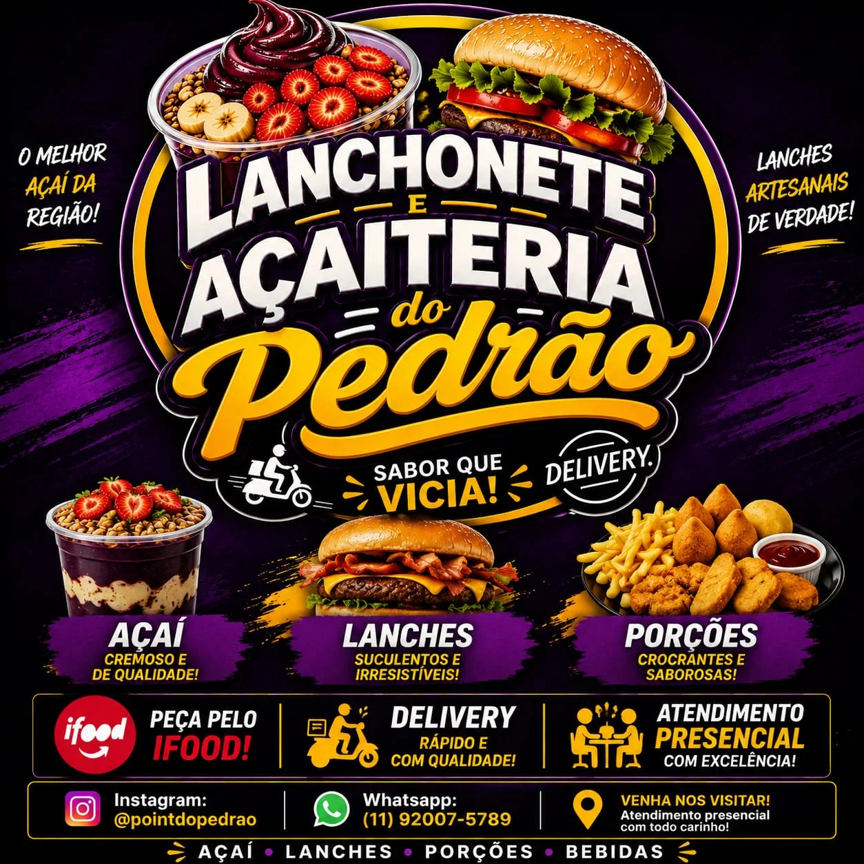 Lanchonete e Açaiteria do Pedrao