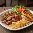 Mista ( Linguiça toscana e frango)