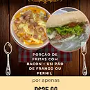 Combo pão recheado + porção de batata 