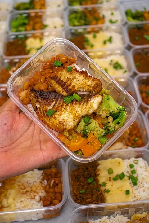 Filé de peixe gralhado