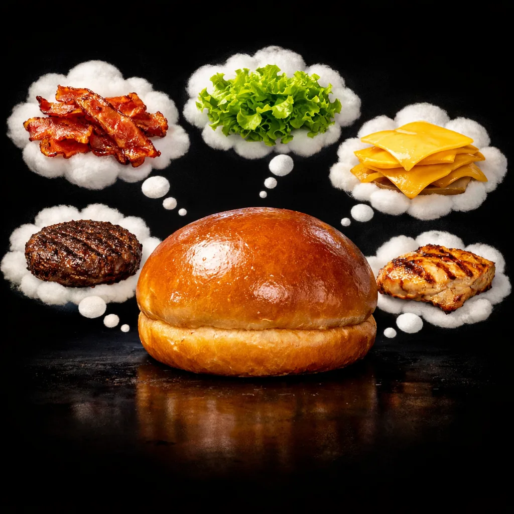 Monte seu burger artesanal!