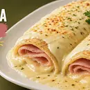 Panqueca Presunto e Queijo