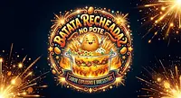 Batata recheada no pote