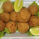 Bolinho de tilápia com queijo 