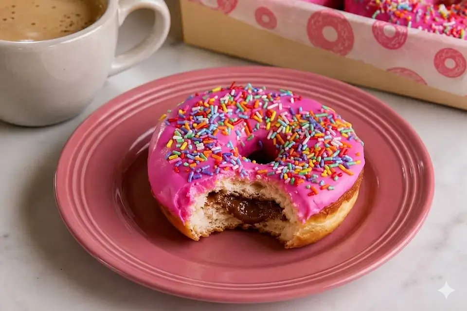 Donut de Brigadeiro Colorido