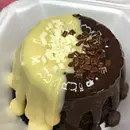 Mini bolo vulcão de bem casado 