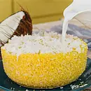 Cuscuz com coco