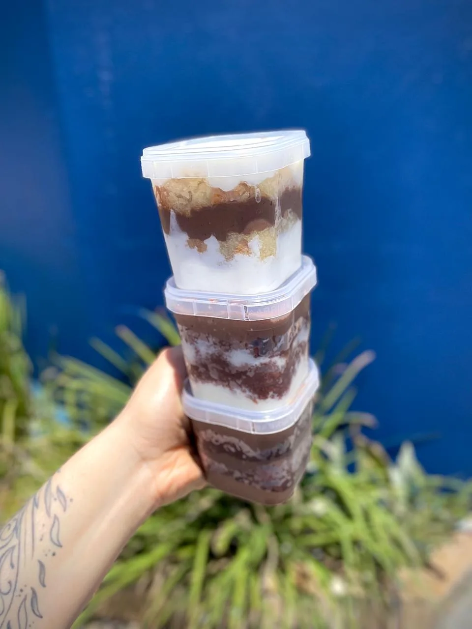 Ninho com brigadeiro 