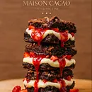 Brownie au Lait Ninho, Fraises & Coulis