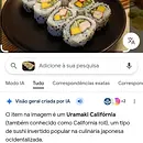 Uramaki Califórnia - 8 peças 