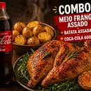 Meio Frango + Coca-Cola 600ml