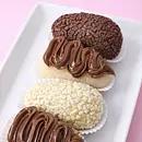 4 coxinhas de brigadeiro grande 