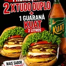 Combo casal 2 Xtudo duplo + Guaraná 2l