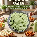 maionese caseira verde