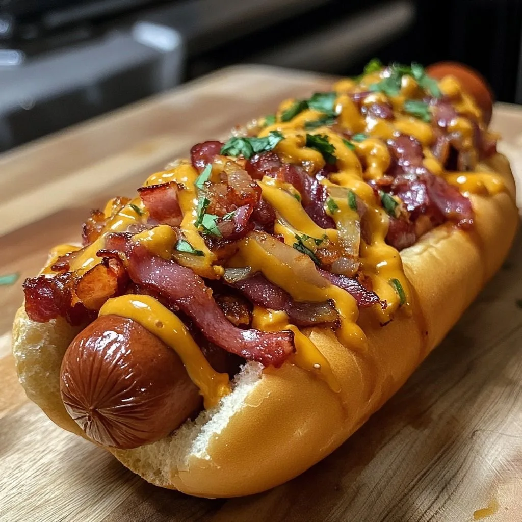 HOTDOG SALSICHA BACON