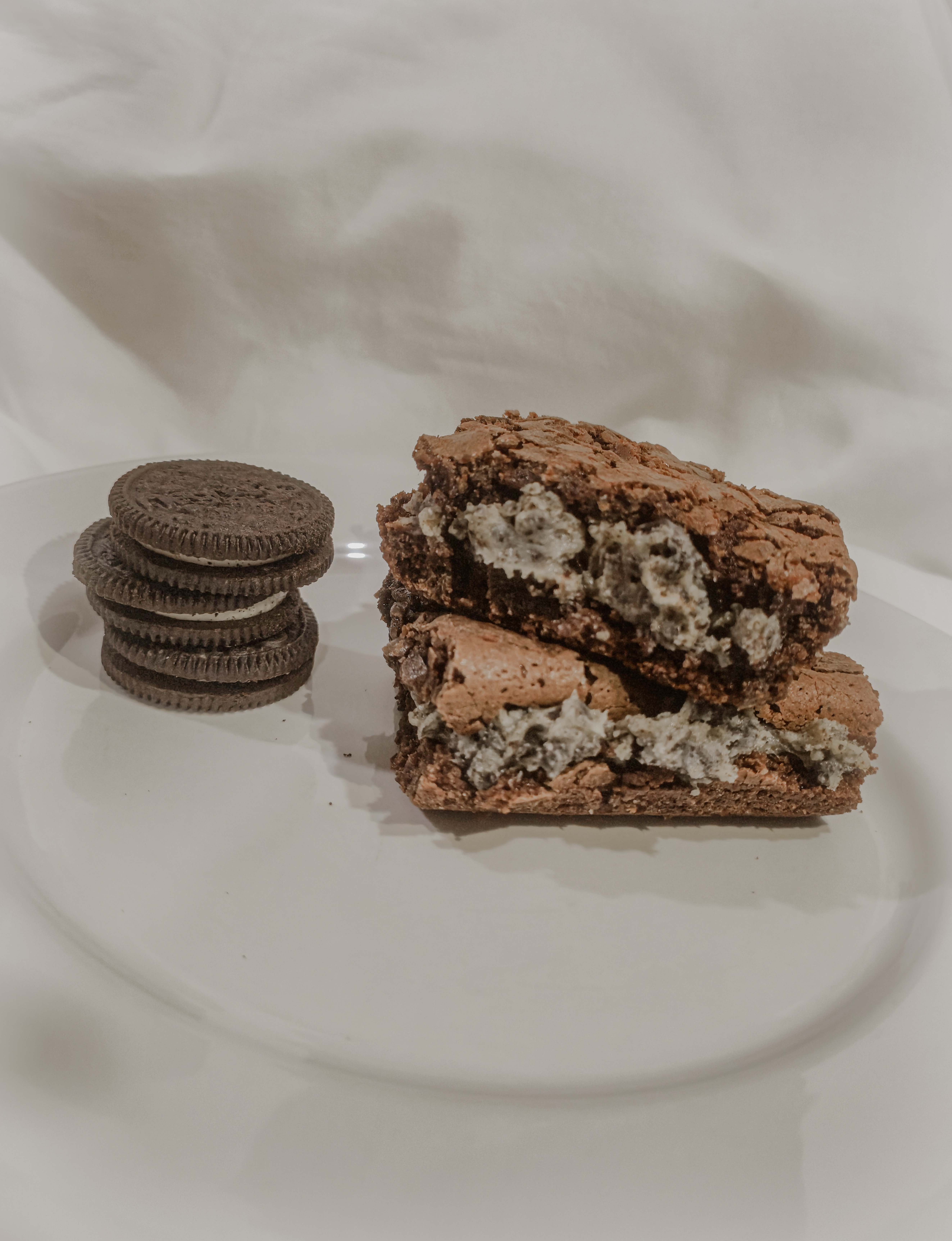 Brownie de oreo: 