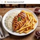 Filé de Frango com Fritas