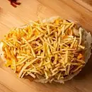 Batata recheada de Strogonoff De Carne