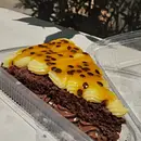Fatias de chocolate com maracujá 