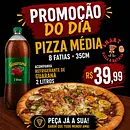 PROMOÇÃO Pizza 8 Fatias + Guaraná 2L