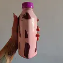 Açaí na garrafa C/ creme de morango 500ml