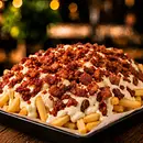 Batata Com Cream Chesse e bacon