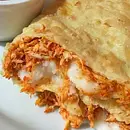Pastel de frango com requeijão
