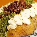 Batata recheada de Brócolis